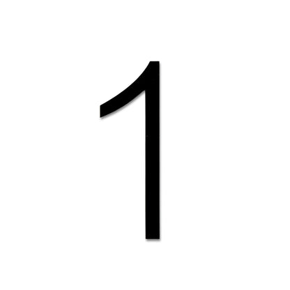 Húsnúmer útskorið - Akrýl