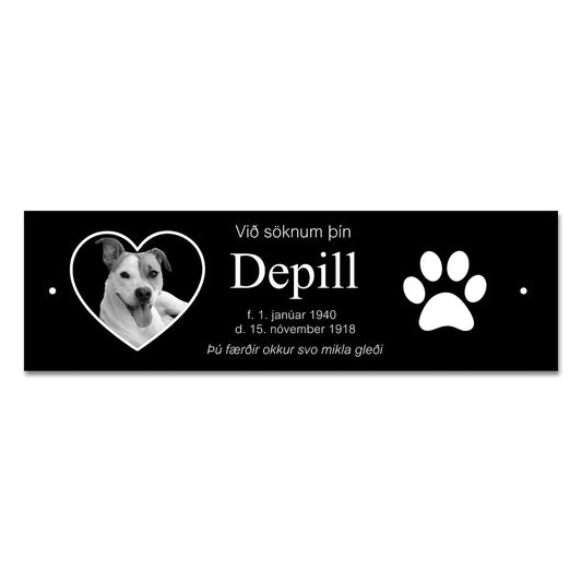 Skilti-a-kross-hunda-svart-al-mynd-loppa