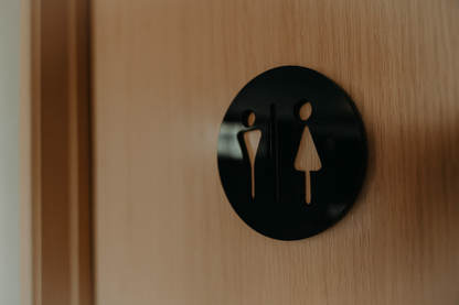 WC - Klósett skilti