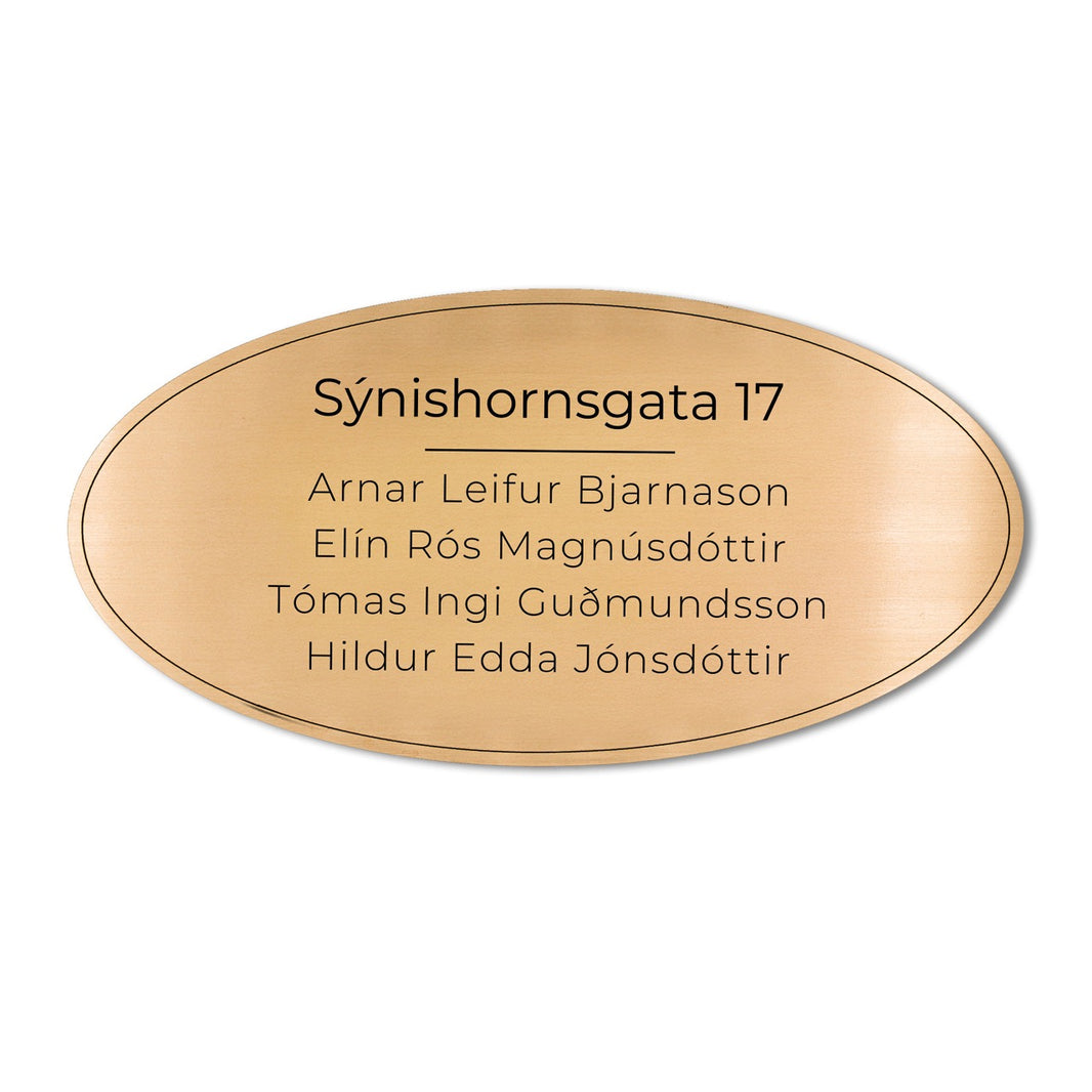Skilti & Merkingar |Hurðaskilti, húsnúmer, skilti á krossa og sérsmíði ...