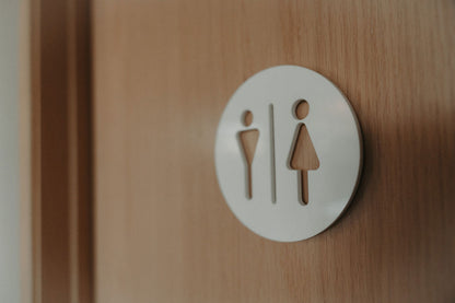 WC - Klósett skilti