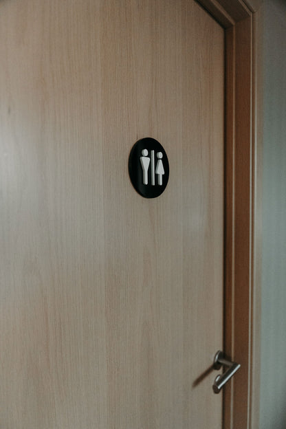 WC - Klósett skilti